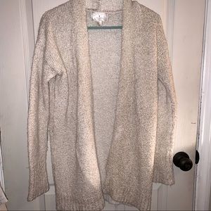 Sweater Material Cardigan